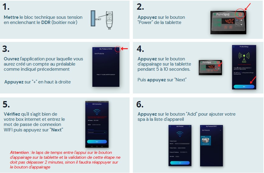 Application Wifi Intex Link Spa Management App Comment appairer l